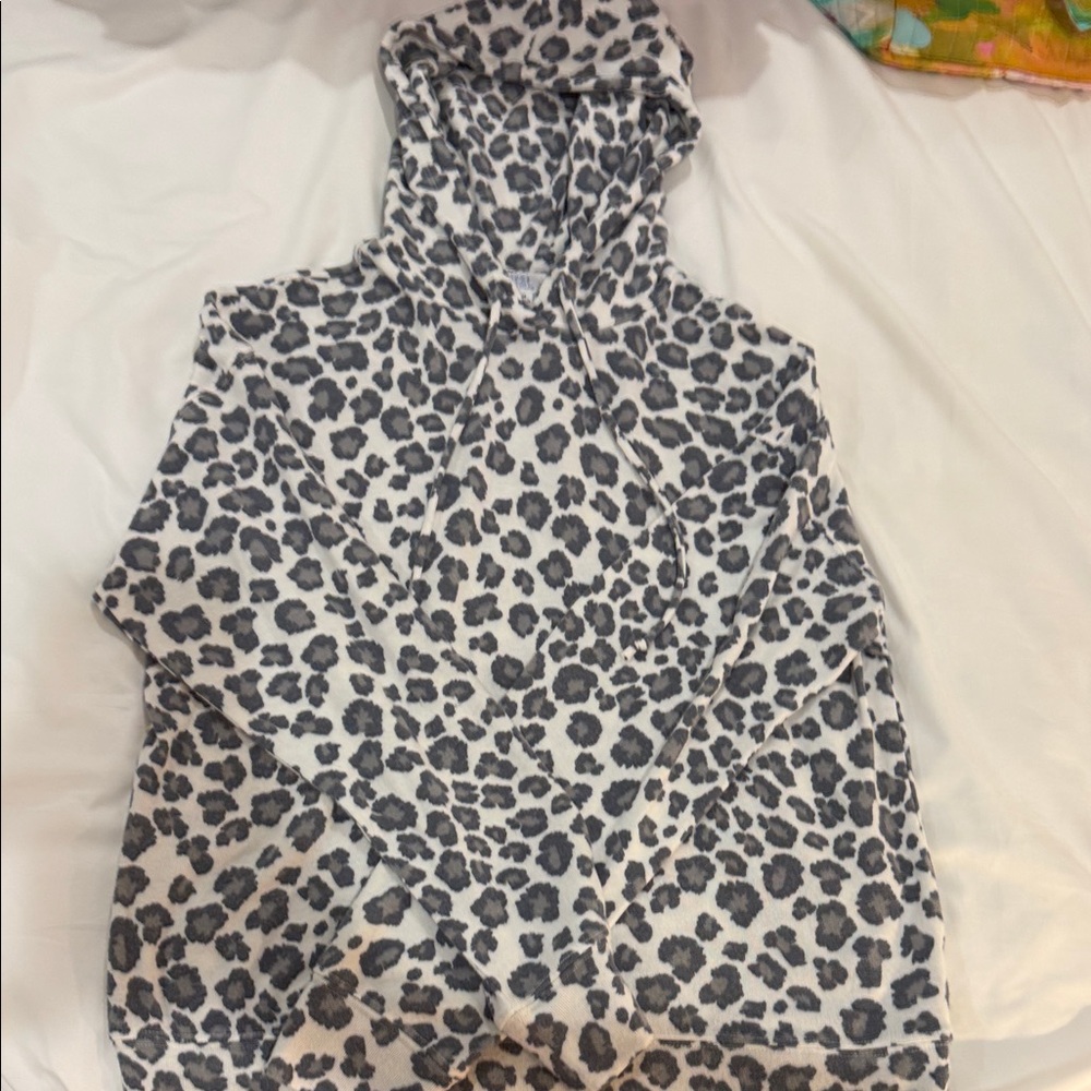 Leopard Print Hoodie